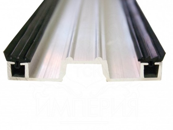 Прижимная планка скрытого монтажа алюминиевая AL-Imper (универсальная) 50 мм (PU.50.d) 