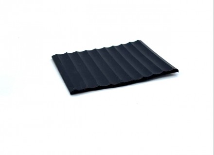 Резиновый уплотнитель (резина EPDM/ЭПДМ) 80мм, рифленая, толстая | R.YP.80.