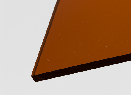 Монолитный поликарбонат Borrex "Оптимальный" толщина 4 мм, бронза йод