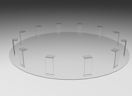 Защитный экран сфера для вентиляционной решетки D-650 мм «WOW SHIELD»