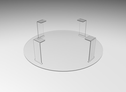 Защитный экран сфера для вентиляционной решетки D-250 мм «WOW SHIELD»