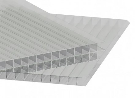 Сотовый поликарбонат SUNNEX 3R 2100*12000 серый 16мм