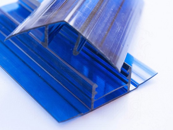 Профиль соединительный разъемный НРС 6-10 мм, синий