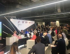 Посещение второй Московской недели предпринимательства