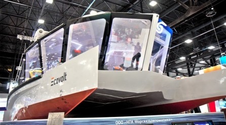 Готовые объекты - Электрический катамаран Ecovolt