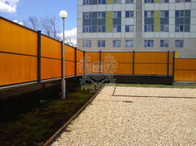 Готовые объекты - Ограждение Высотного жилого комплекса 