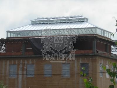 Готовые объекты - Крыша из поликарбоната №2