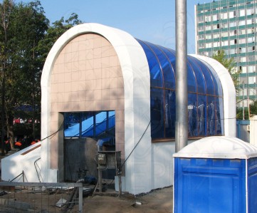 Готовые объекты - Пешеходный переход, г. Москва.